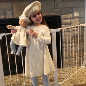 American girl dress and matching bitty baby dress